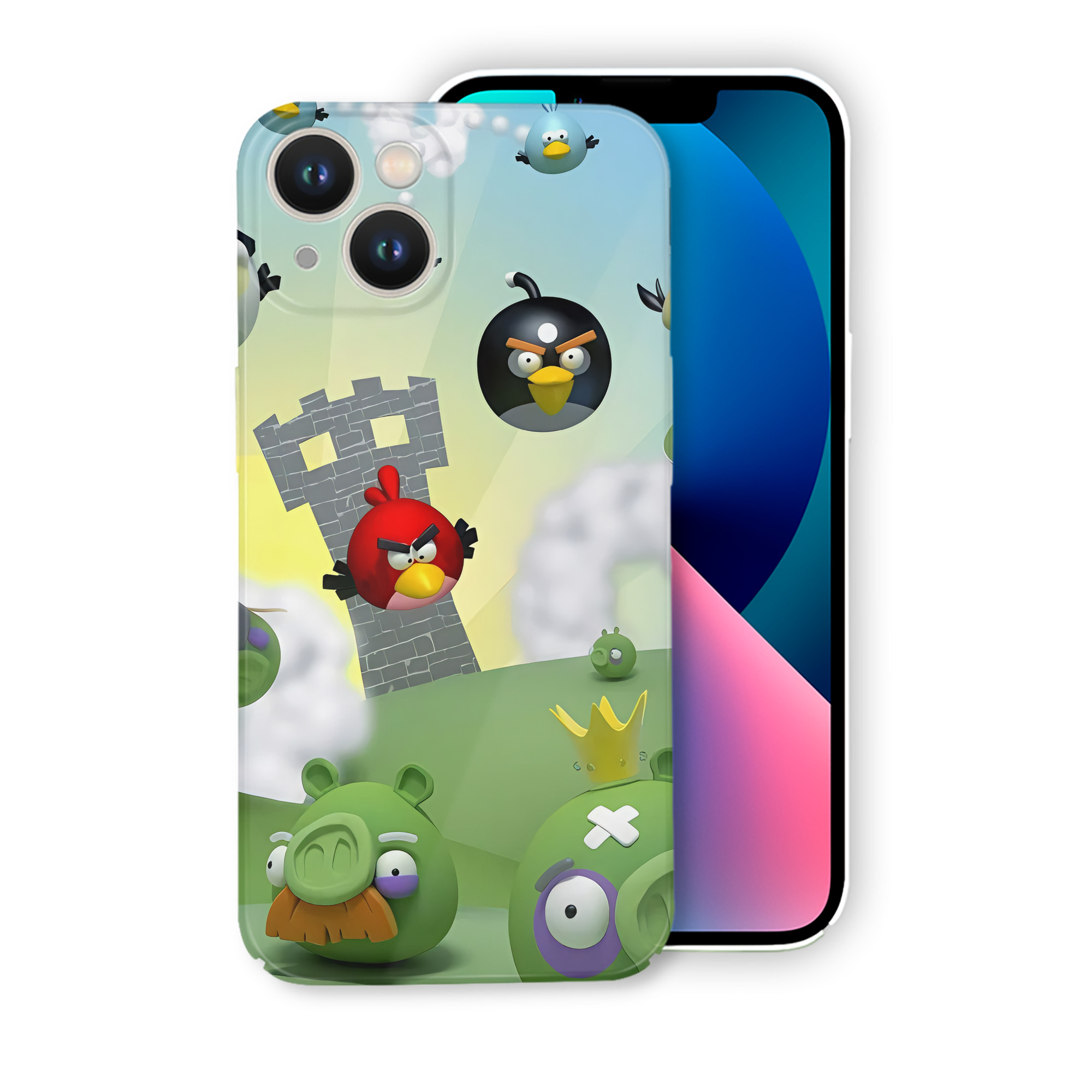 （画像用） Angry Birds アングリーバード 【iPhone 14シリーズ対応】ハードケース